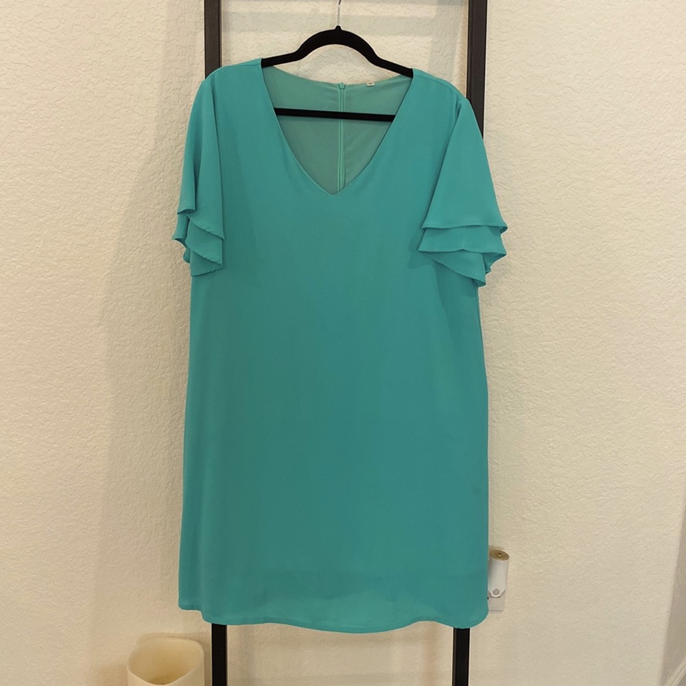 Turquoise dress
